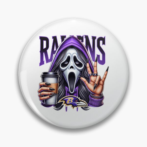 Item preview, Purple Team Ghostly Fan with Coffee Cup designed and sold by ameliasecott.