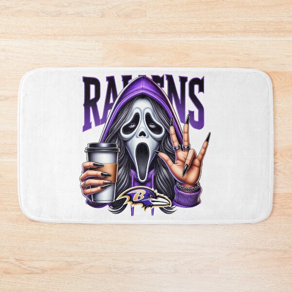 Item preview, Purple Team Ghostly Fan with Coffee Cup designed and sold by ameliasecott.