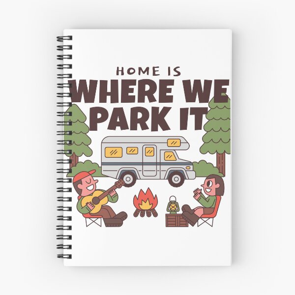 Item preview, Home is where we park it designed and sold by monkik.