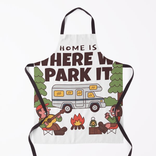 Item preview, Home is where we park it designed and sold by monkik.