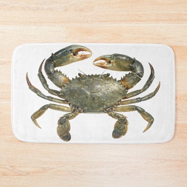Item preview, Mud Crab — Painted Estuary Crustacean designed and sold by Jaruart.