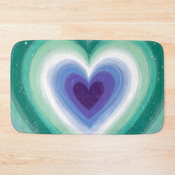 Item preview, Gay Men Pride Heart - Vibrant Y2K Aesthetic Glowing Lgbtq Heart designed and sold by Cannaxes Studio.