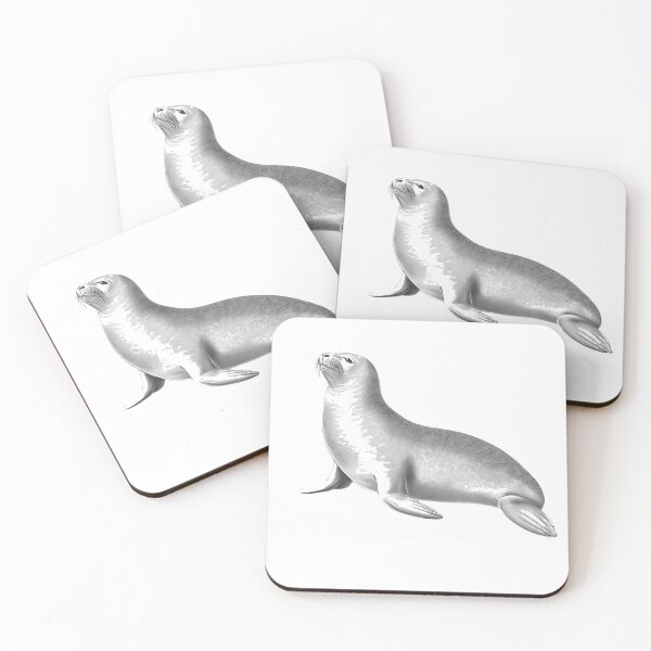 Item preview, For the Love Of Pinnipeds - Minimalist Weddell Seal Line Art designed and sold by The Design Trendz.
