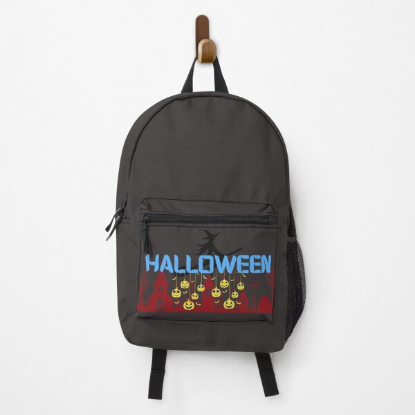 Item preview, Halloween Haunted Village | Spooky Pumpkin Lanterns & Witch | Creepy October Design designed and sold by Palette _Vibes.