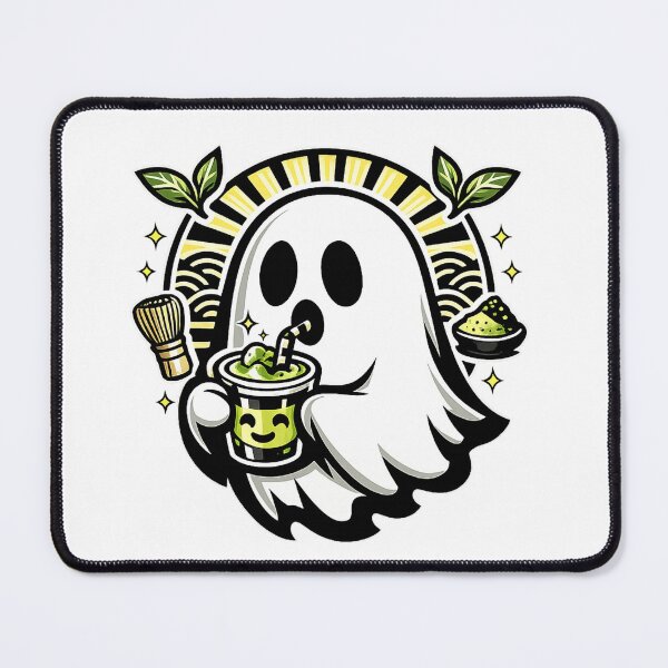 Item preview, Ghost-Drinking-Matcha designed and sold by afr-saad.