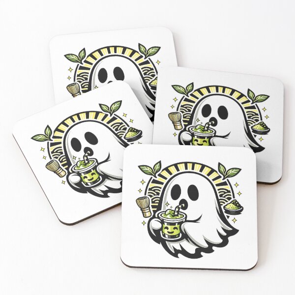 Item preview, Ghost-Drinking-Matcha  designed and sold by afr-saad.