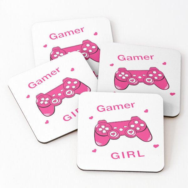 Item preview, Gamer girl, pink game controller designed and sold by CheekyUnicorn00.