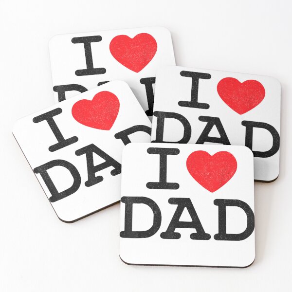 Item preview, I Love Dad Funny Father's Day Dad  designed and sold by Ikooblooks.