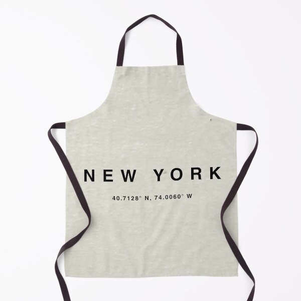 Item preview, New York Coordinates Sheet designed and sold by Diseño que alegran tu día.