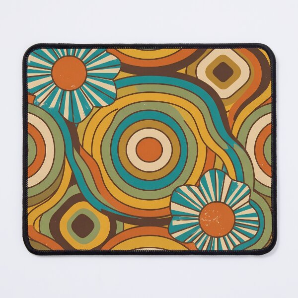Item preview, Circles White Black Yellow Blue Red Orange Green designed and sold by ART ATTACK ZONE.