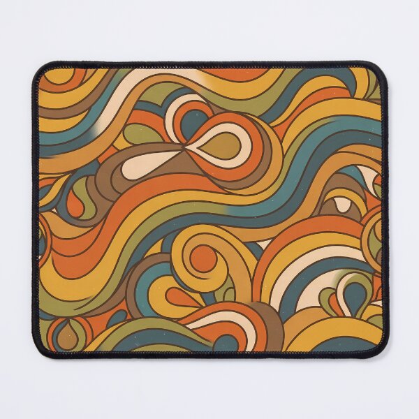 Item preview, Waves White Black Yellow Blue Red Orange Green designed and sold by ART ATTACK ZONE.