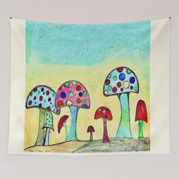 Item preview, Mushroom Patch designed and sold by Haxson37art.