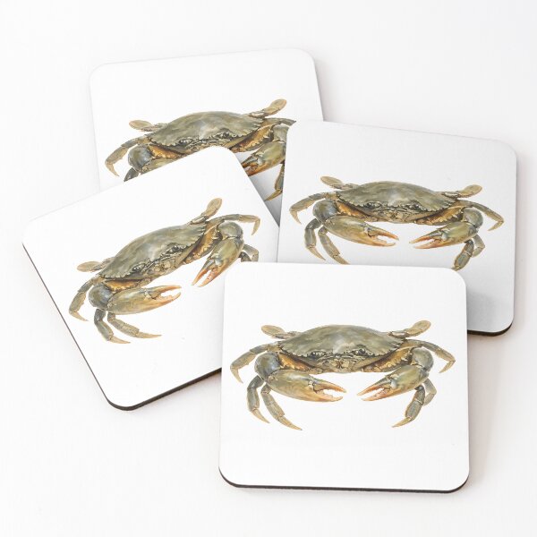 Item preview, Giant Mud Crab Watercolour Illustration designed and sold by Jaruart.
