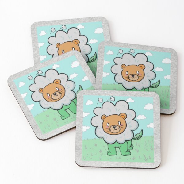 Item preview, Lion Flower Cute designed and sold by DoodlezeStudio.