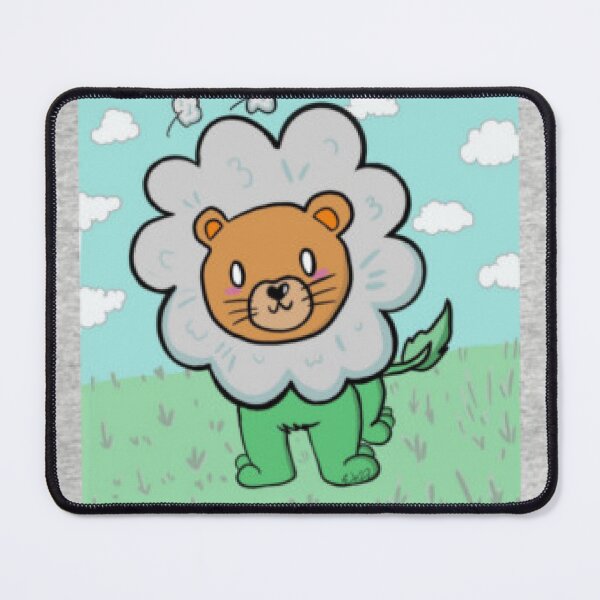 Item preview, Lion Flower Cute designed and sold by DoodlezeStudio.