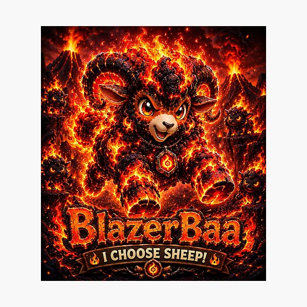 Item preview, BlazerBaa | PokeSheep Sheepism Parody designed and sold by Thpoar.