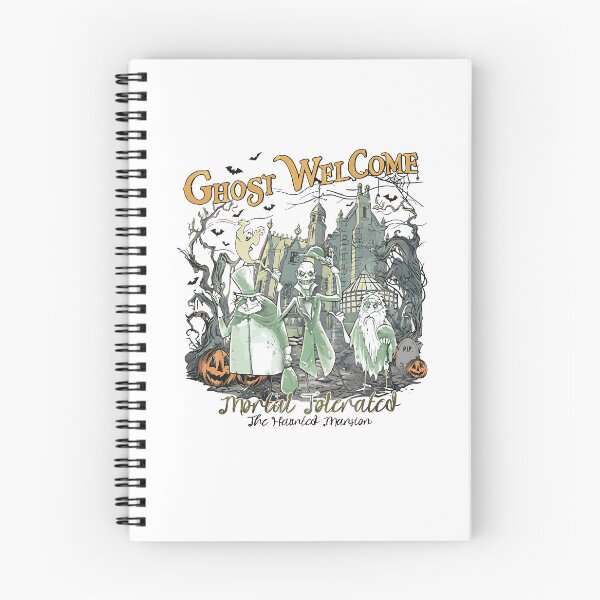 Item preview, Ghost Welcome Haunted Mansion Vintage Halloween Gothic designed and sold by ajifujpost.