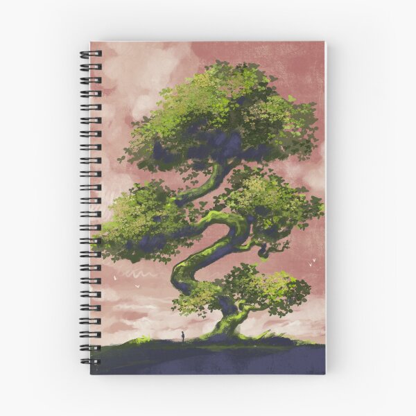 Item preview, Majestic Bonsai Tree Landscape with Miniature Traveler designed and sold by zanaxxer.