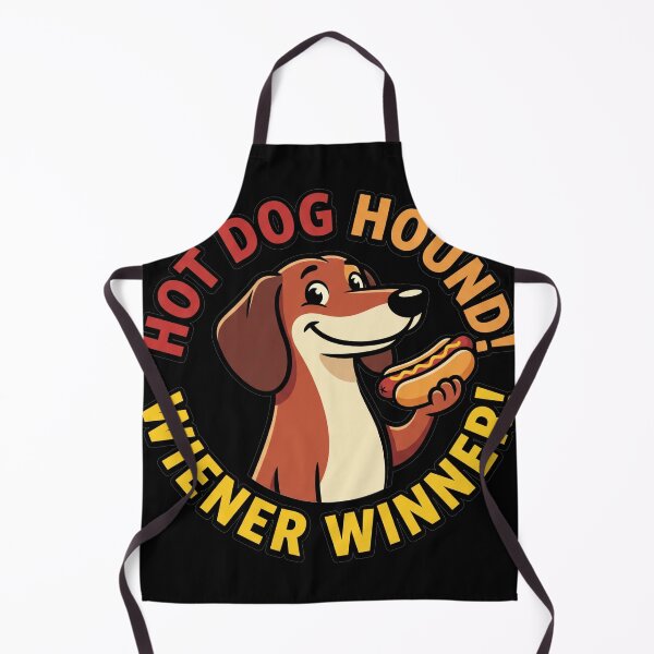 Item preview, Hot Dog Hound Wiener Winner Cute Dachshund designed and sold by TeNovaStudio.
