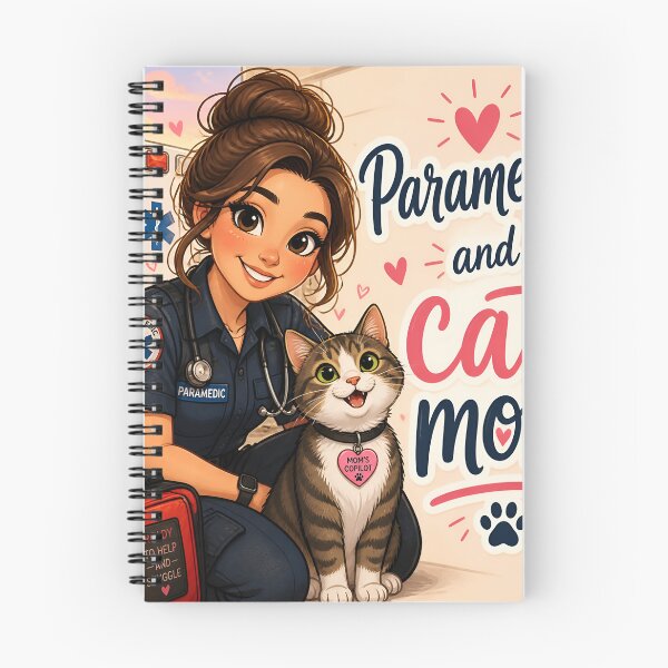 Item preview, Paramedic and Cat Mom — Funny Paramedic Cat Mom Gift Shirt designed and sold by DoggyDayLove.