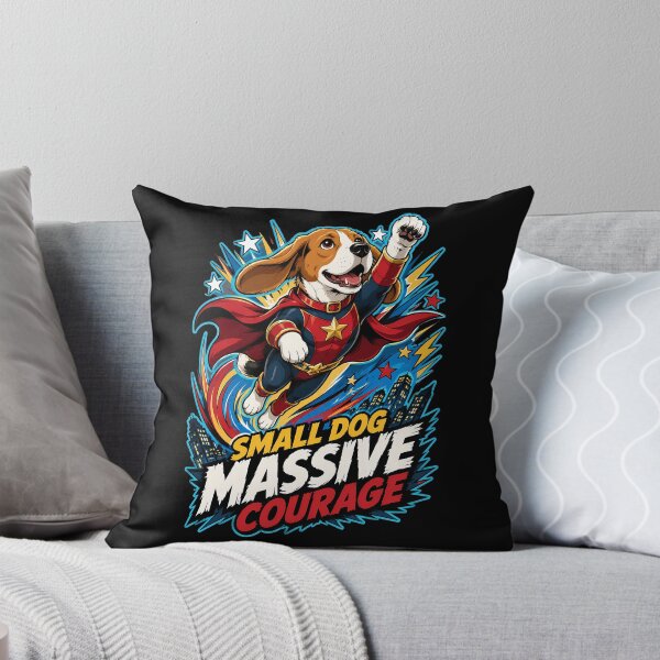 Item preview, Fearless Beagle Hero Showing Big Courage Every Single Day designed and sold by Tong4130.