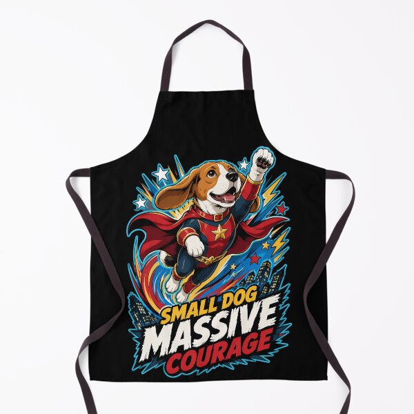Item preview, Fearless Beagle Hero Showing Big Courage Every Single Day designed and sold by Tong4130.