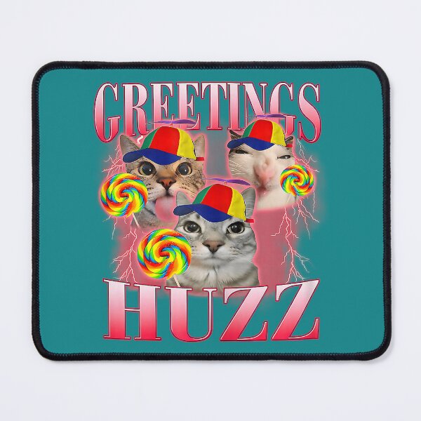Item preview, Cat Meme Greetings Huzz Funny Cat Meme Bootleg Men Women designed and sold by mjohnson9.