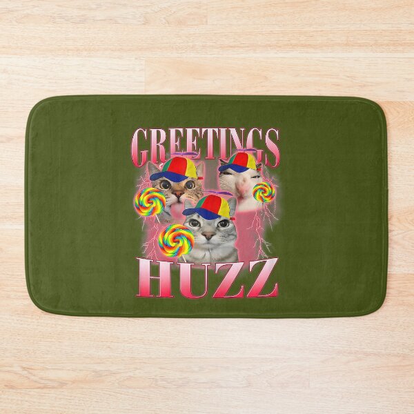 Item preview, Cat Meme Greetings Huzz Funny Cat Meme Bootleg Men Women designed and sold by mjohnson9.
