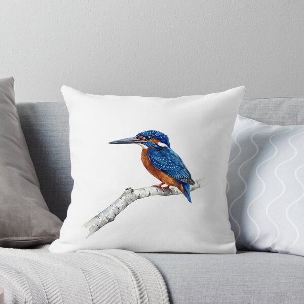 Item preview, August Kingfisher Birth Month Bird designed and sold by Roy & Tiffany.