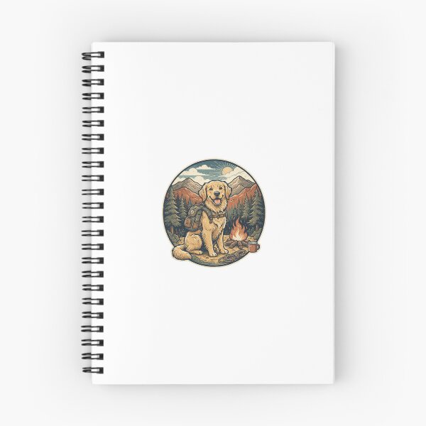 Item preview, Golden Retriever Camping Dog designed and sold by OKAR77.