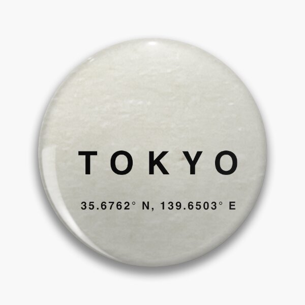 Item preview, Tokyo Coordinates Sheet designed and sold by Diseño que alegran tu día.
