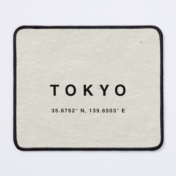 Item preview, Tokyo Coordinates Sheet designed and sold by Diseño que alegran tu día.