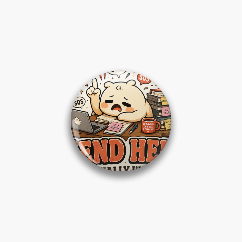 Item preview, Pin designed and sold by RedRubyBubble.