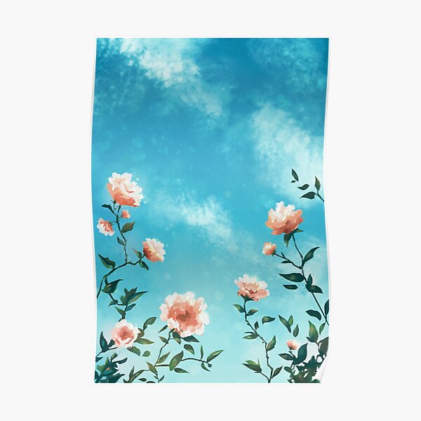 a study in flowers Poster