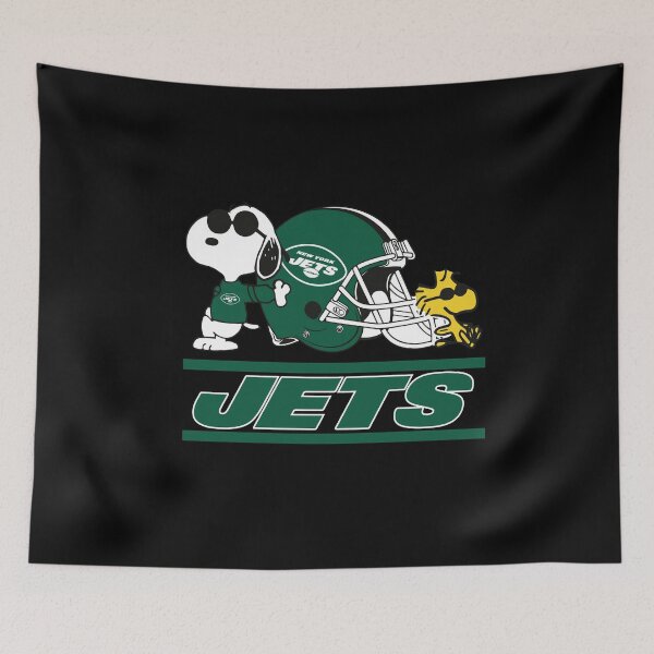 Item preview, Snoopy New York Jets designed and sold by hollybrooksr.