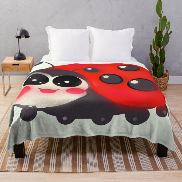 Item preview, Cute Kawaii Ladybug | Hand Drawn Happy Ladybird Illustration | Adorable Bug Lover Design designed and sold by HopeAndHustle.