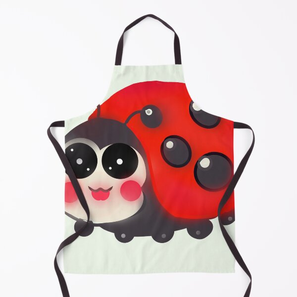 Item preview, Cute Kawaii Ladybug | Hand Drawn Happy Ladybird Illustration | Adorable Bug Lover Design designed and sold by HopeAndHustle.