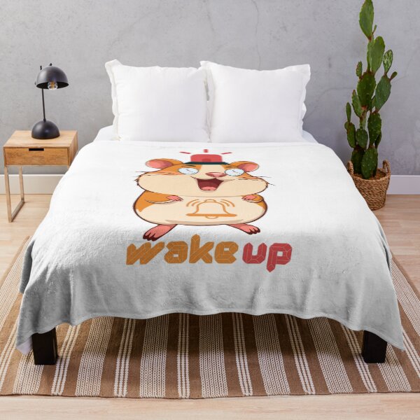 Item preview, cute hamster alarm clock - wake up graphic designed and sold by CCRR7.