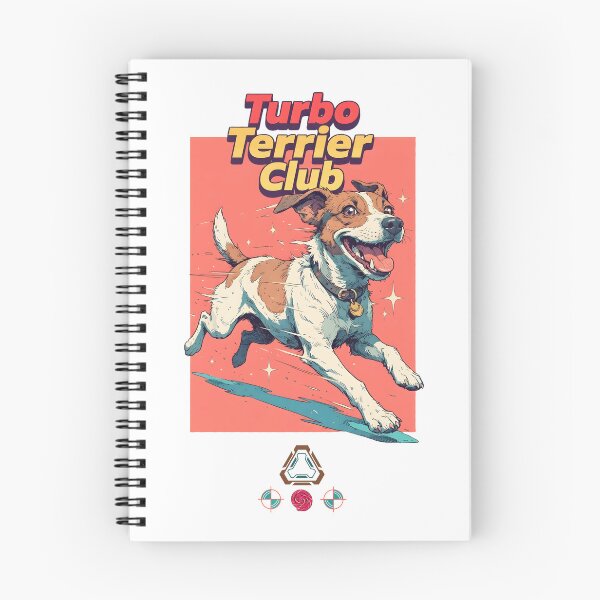Item preview, Turbo Terrier Club - High-Energy Jack Russell Art designed and sold by m-yoga-store.