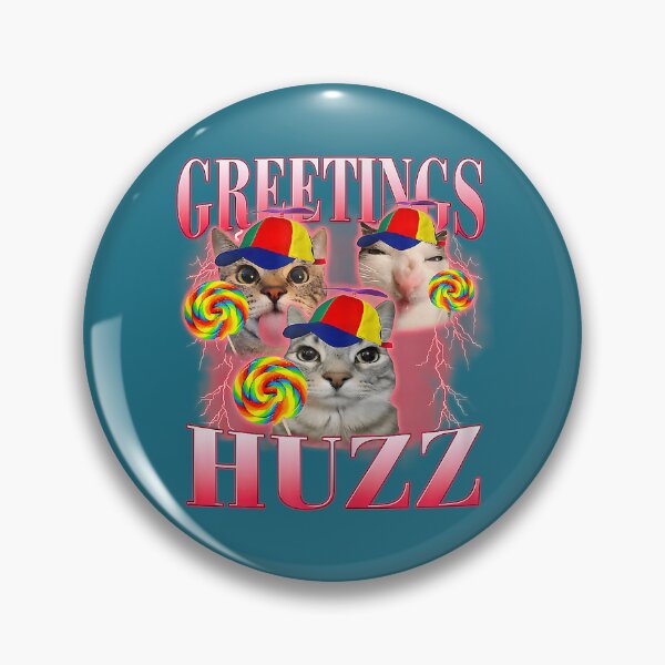 Item preview, Cat Meme Greetings Huzz Funny Cat Meme Bootleg Men Women designed and sold by mjohnson9.
