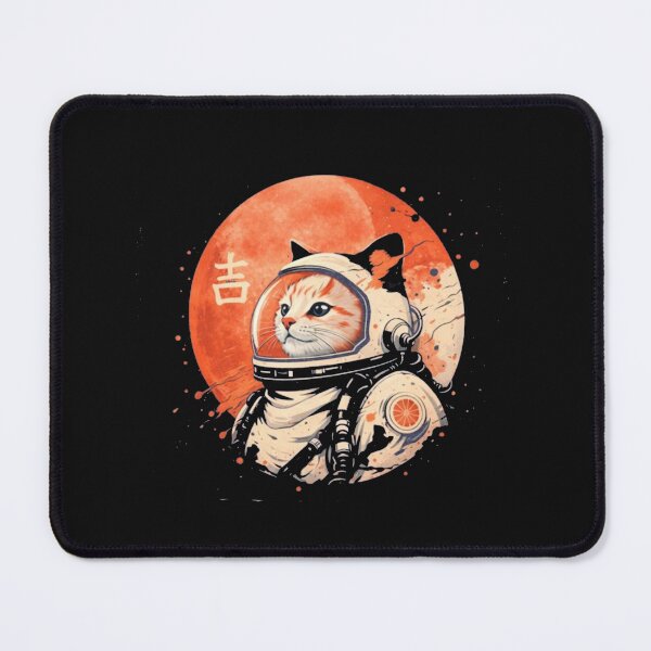 Item preview, Japanese Minimalist 1950s Retro Space Cat designed and sold by Gbriel3.