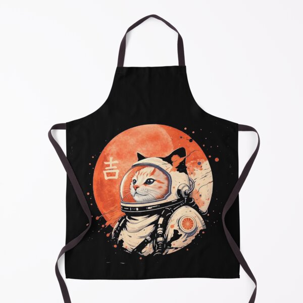 Item preview, Japanese Minimalist 1950s Retro Space Cat designed and sold by Gbriel3.