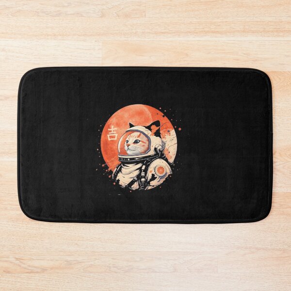 Item preview, Japanese Minimalist 1950s Retro Space Cat designed and sold by Gbriel3.