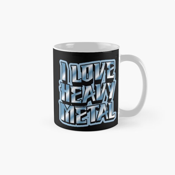 Item preview, I love heavy metal designed and sold by BigfeetLittlepaws.