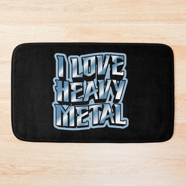 Item preview, I love heavy metal designed and sold by BritishDelights.
