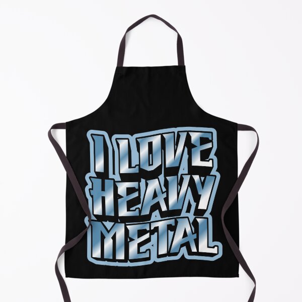 Item preview, I love heavy metal designed and sold by BigfeetLittlepaws.