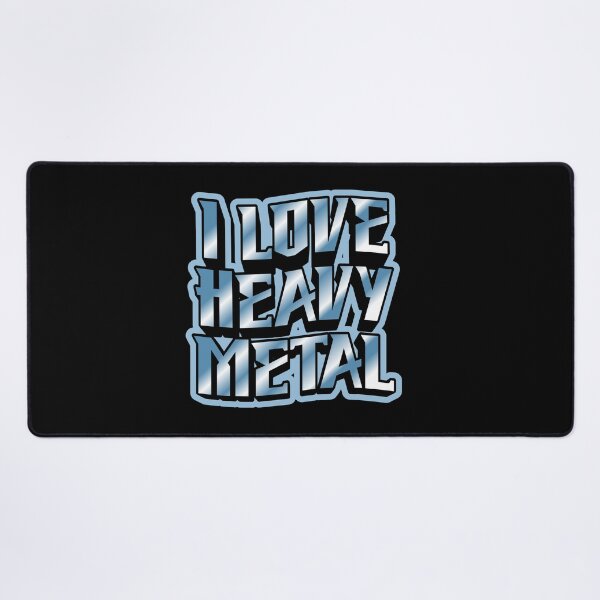Item preview, I love heavy metal designed and sold by BritishDelights.