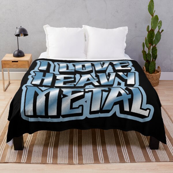 Item preview, I love heavy metal designed and sold by BritishDelights.