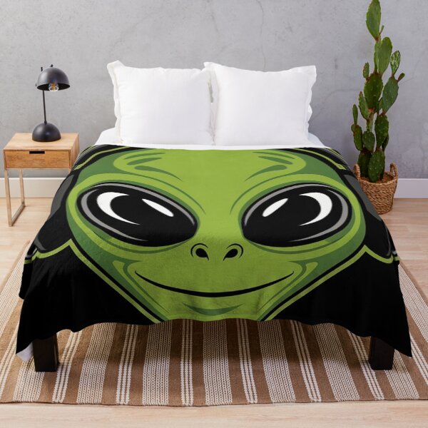 Item preview, Alien DJ Headphones Listen - Retro Sci-Fi Music Art designed and sold by Outlet Raloel.