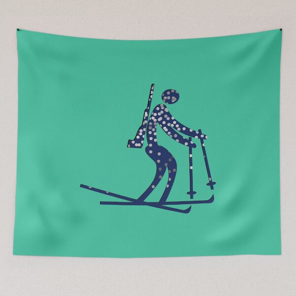 Item preview, biathlon winter sports athletes designed and sold by minimalartstory.